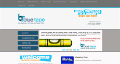 Desktop Screenshot of blue-tape.com